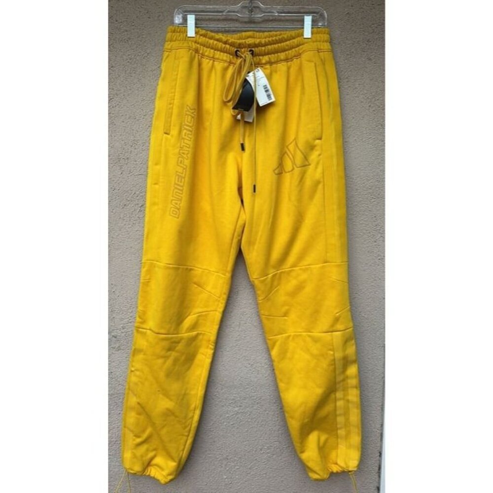 Daniel Patrick Adidas Mens Sweat Pants Yellow Size Medium New Designer! DP
